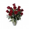 The red roses bouquet